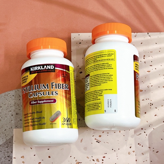Kirkland Fiber Capsules Are Now Called Psyllium Fiber