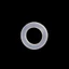 Btsg O-Ring Cao Su Oring Bàn Phím Công Tắc Giảm Âm Thanh Trắng 120 Chiếc