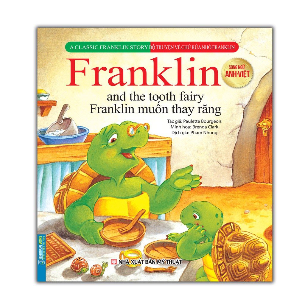 Sách - Bộ truyện về chú rùa nhỏ Franklin - Franklin muốn thay răng ...