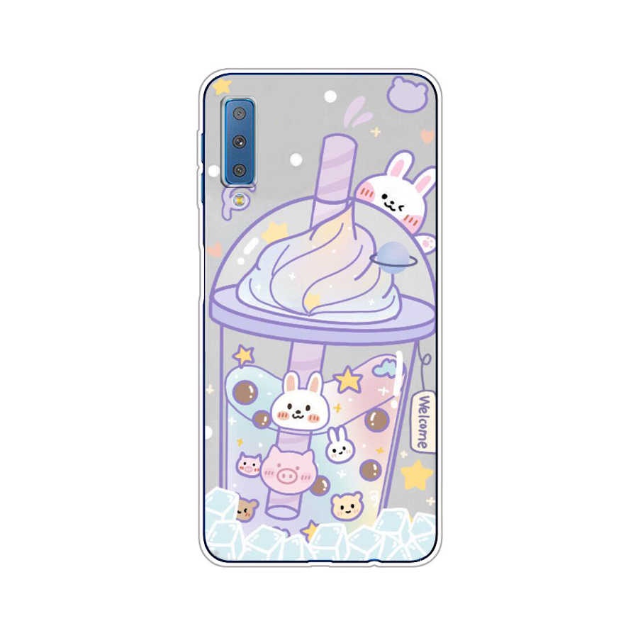 Ốp Điện Thoại TPU Dẻo In Họa Tiết Độc Đáo Thời Trang Cho Samsung Galaxy a7 2015 a7 2016 a7 2017 a7 2018