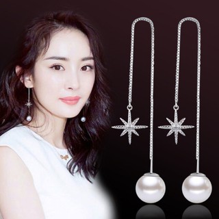Bông tai dài hoa tuyết BHBT214