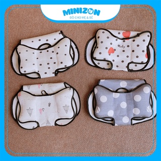 Đệm lót xe đẩy xuất Hàn cao cấp chất liệu thoáng khí, an toàn cho bé | Minizon Kids