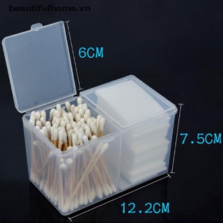 Hộp bông nhỏ gọn và thiết kế tiện lợi