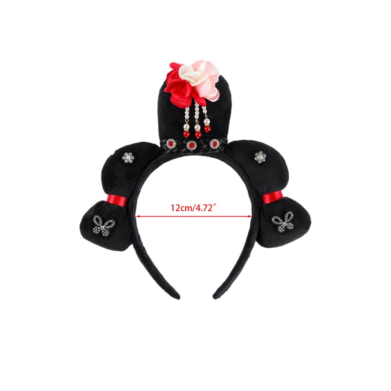 FL Cổ Trung Quốc Headband Court Hair Hoop Phong Cách Trung Quốc Cổ Băng Đô Cô Gái Trung Quốc Tradional Phụ Kiện Tóc