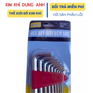 Bộ lục giác Kim Khí Dung Anh bộ lục giác 10 chi tiết giá rẻ