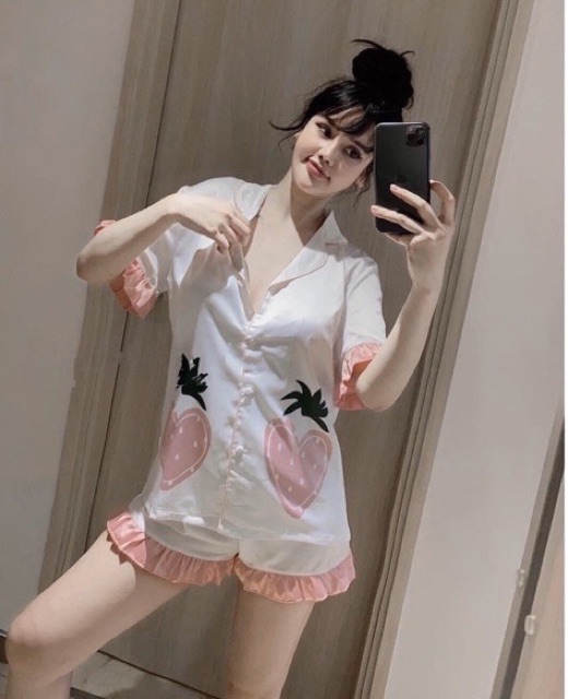 Set Pizama dâu ngắn xinh xinh