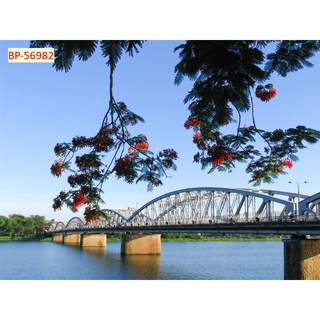 Tranh dán tường Việt Nam 3D Màu sắc tươi sáng, độ sắc nét cao