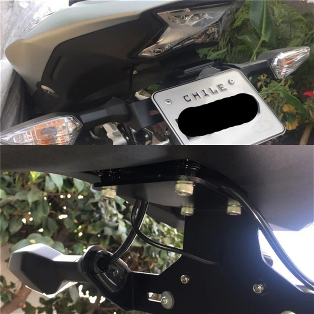 Đăng Ký Biển Số Khung Giá Đỡ Cho KAWASAKI Z 900 Z900 2017-2020 2019 18 Fender Giá Đỡ Đuôi Tid Hỗ Trợ Đứng Ổn Định