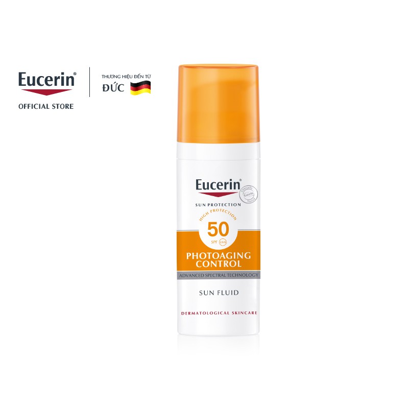 Kem chống nắng ngăn ngừa lão hóa Eucerin Sun Photoaging Control SPF 50 50ml