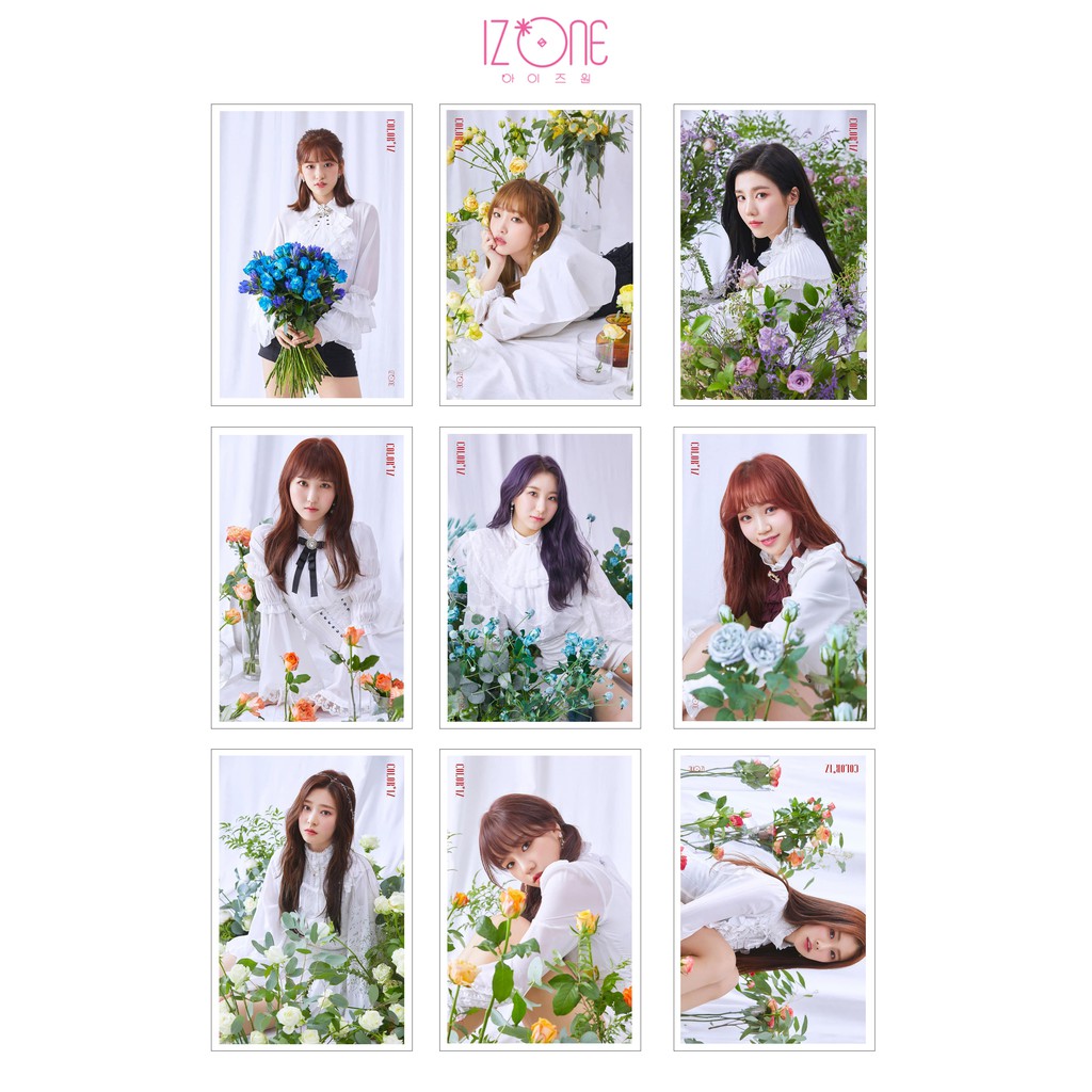 Lomo Card Ảnh IZ*ONE (IZONE) - Coloriz ( 36 ảnh) | Shopee Việt Nam