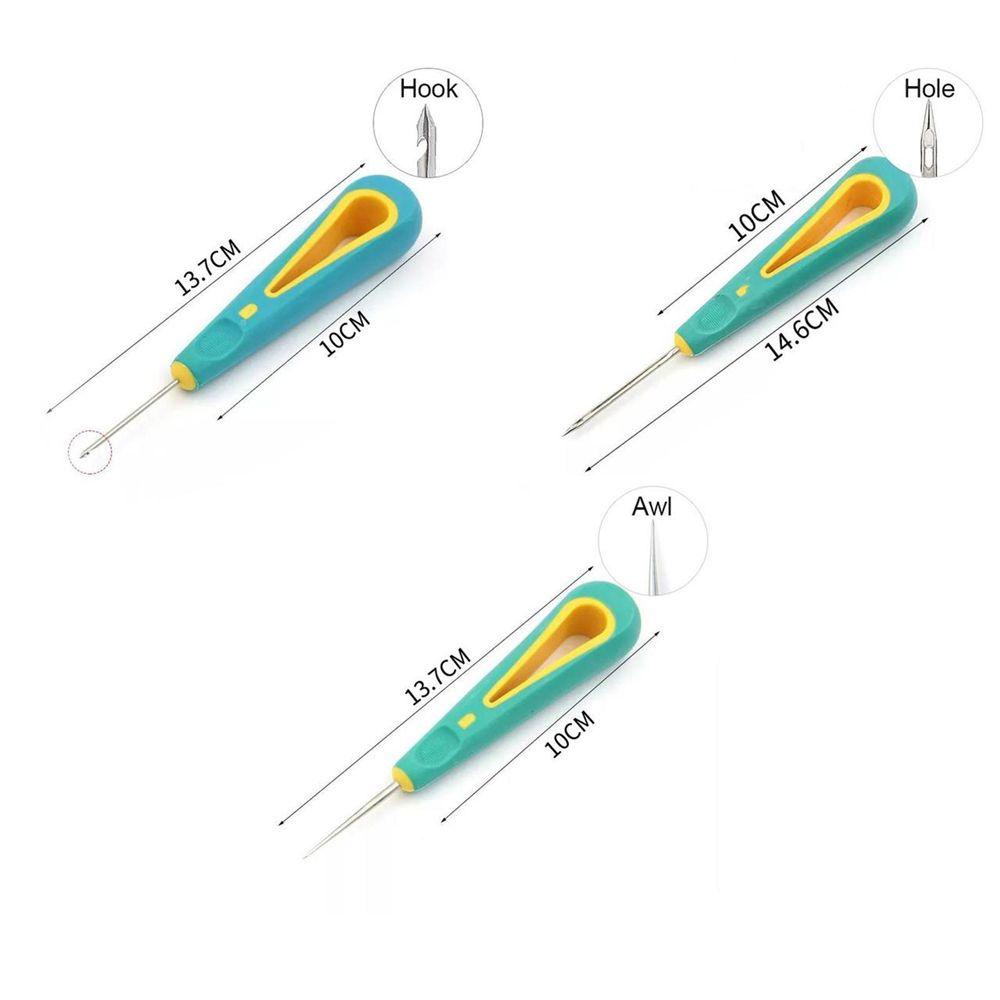 Dụng cụ sửa chữa giày SMILE May có tay cầm cao su Kim Awl Cone