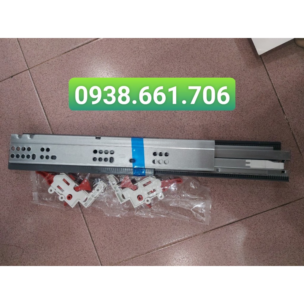 Ray âm EPC EVO mở toàn phần, giảm chấn Hafele 300, 350, 400, 450, 500 ...
