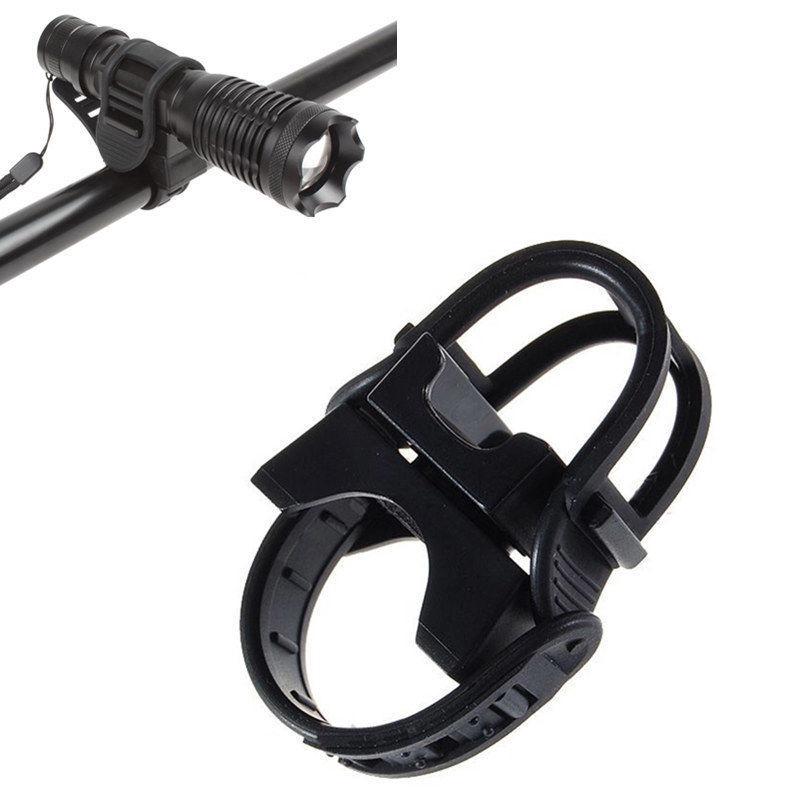 Giá đỡ đèn pin xoay 360 độ tiện dụng cho xe đạp