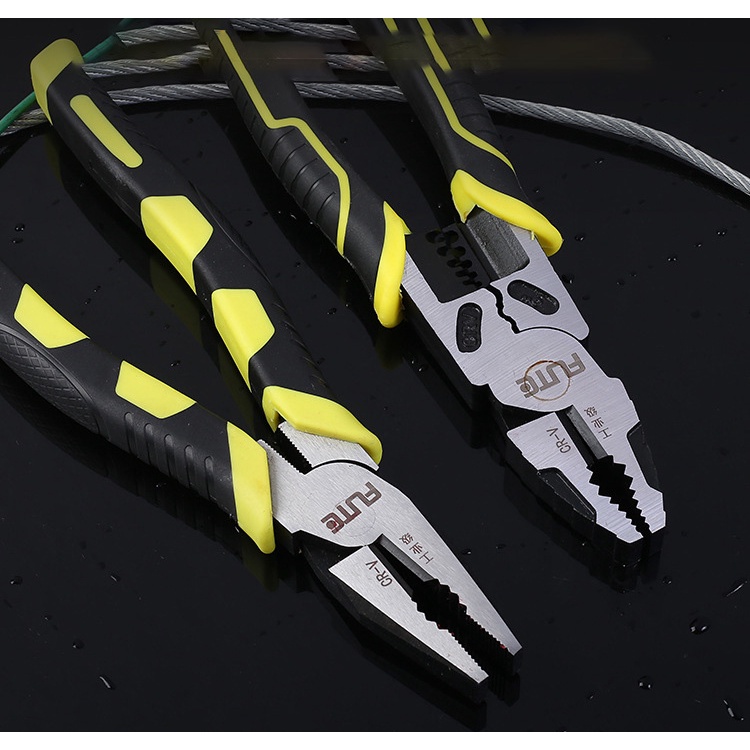 Kìm CRV-FUTE xuất Nhật 🌟FREESHIP🌟chức năng: cộng lực , tuốt, cắt dây điện, ....với mọi kim loại - Búa kiêm kìm