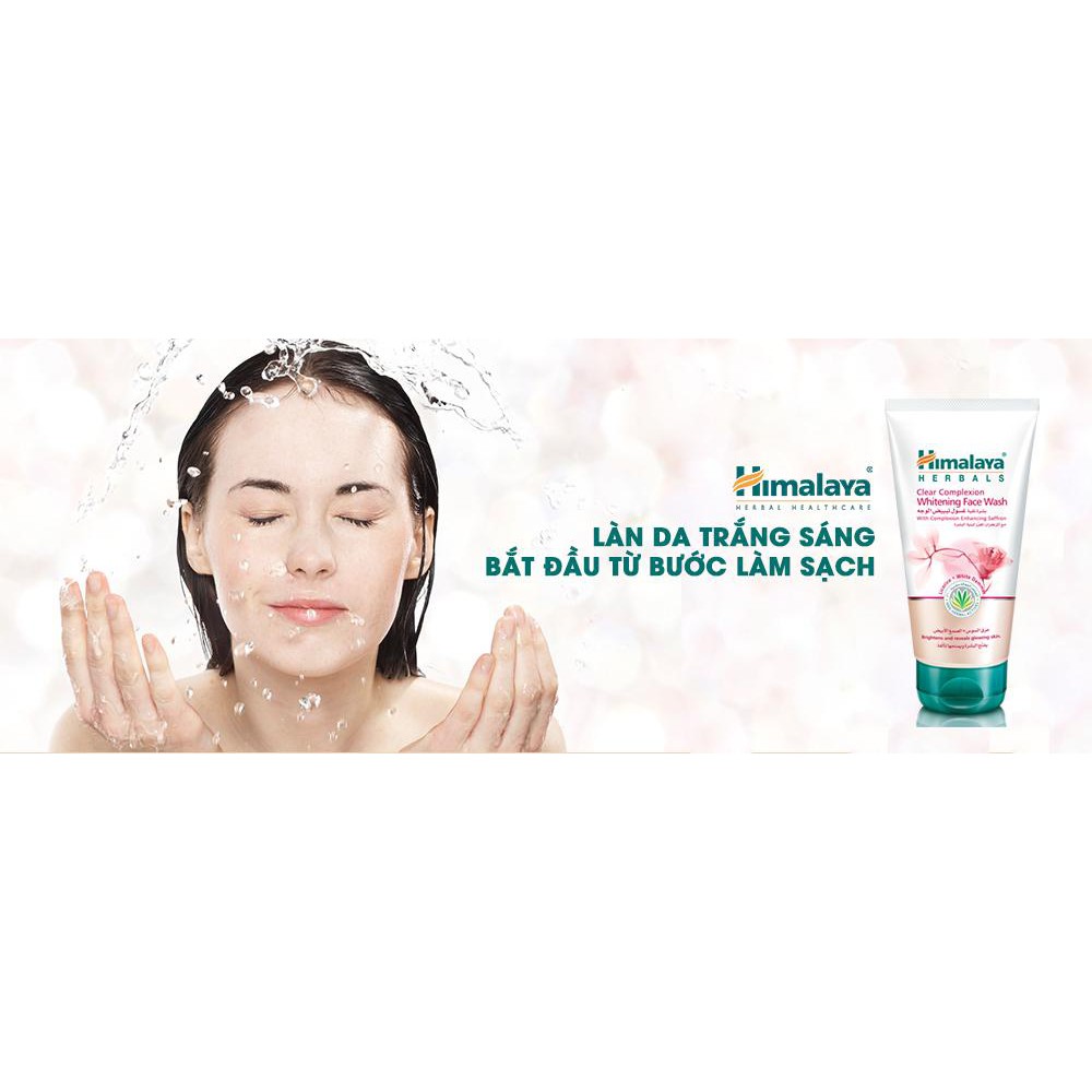 Ảnh Sữa rửa mặt trắng da mịn màng Himalaya Clear Complexion Whitening Face Wash 150ml 4