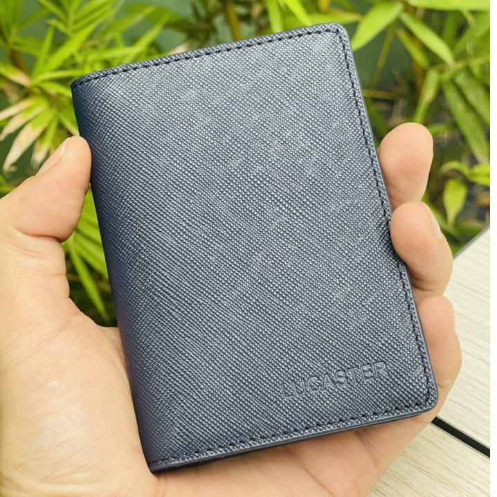 Ví thẻ da thật uinex phong cách tối giản hiện đại đựng thẻ card mercury lucaster BH 12 tháng