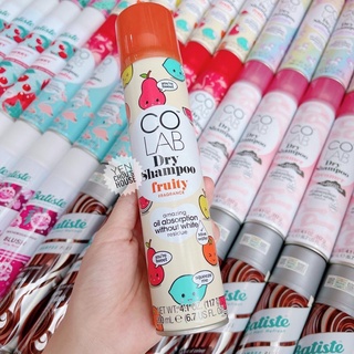 Dầu gội khô Colab Dry Shampoo 200ml Uk
