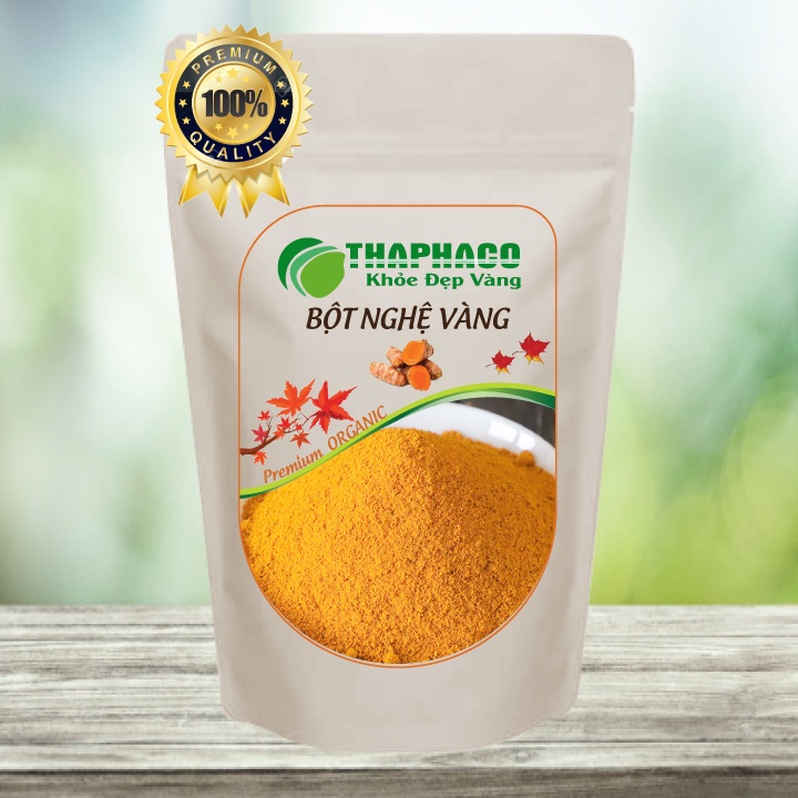 [HCM] Bột Củ Nghệ Vàng 100g Uống Làm Đẹp Dưỡng Da THAPHACO