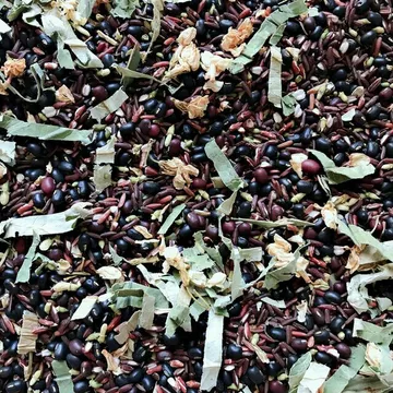 1kg Trà ngũ cốc thảo dược: mix đỗ đen, đỗ đỏ, gạo lức, hoa hòe, hoa nhài, lá sen