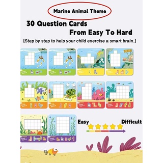 Bộ Đồ Chơi Ghép Hình Nam Châm Giúp Phát Triển Trí Tuệ Cho Bé 4-6 Tuổi