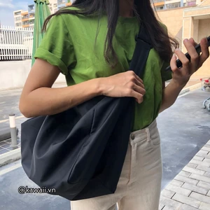 DAILY CROSSBAG - TÚI ĐEO CHÉO VẢI DÙ trượt nước 2 lớp (Ảnh thật shop tự chụp.)