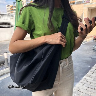 [Có sẵn] DAILY CROSSBAG - TÚI ĐEO CHÉO VẢI DÙ trượt nước 2 lớp  (Ảnh thật shop tự chụp.)