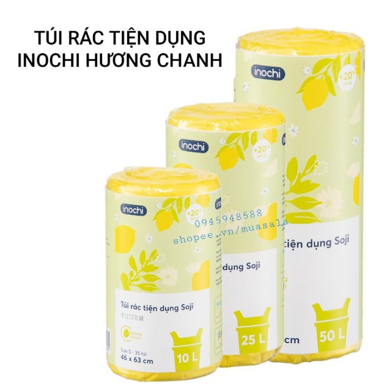 TÚI RÁC TIỆN DỤNG INOCHI CÓ QUAI HƯƠNG CHANH | Shopee Việt Nam