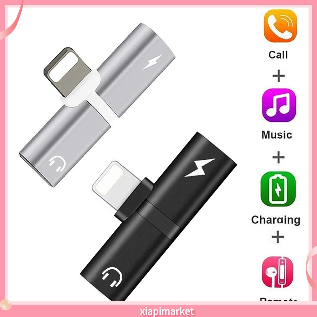 Giắc Cắm Chuyển Đổi 8 Pin Tai Nghe Và Sạc Di Động Cho iPhone