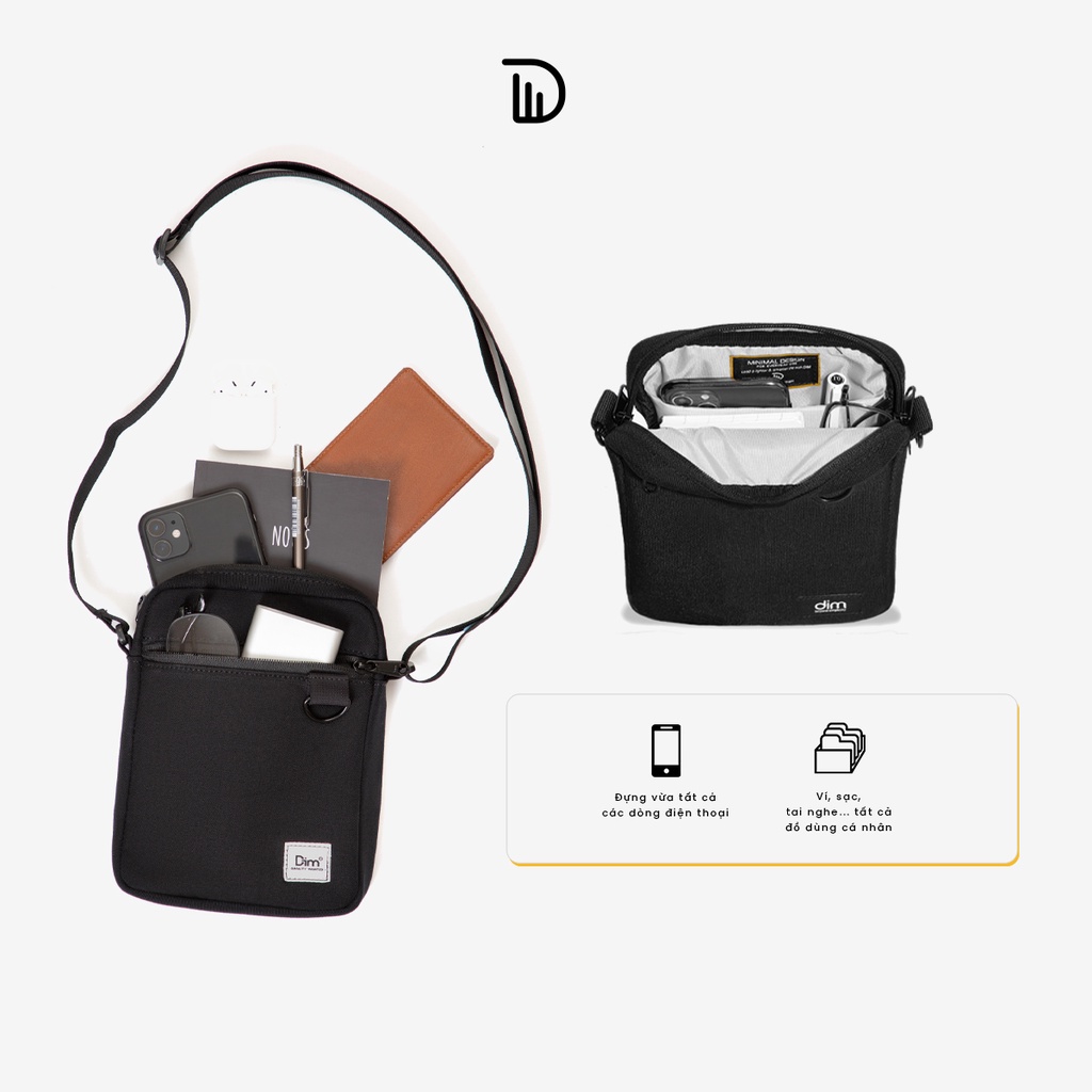 Mô tả Túi đeo chéo DIM Mini Cross Bag - 2