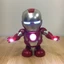 Robot Nhảy Múa Đồ Chơi Robot Người Sắt Iron Man Nhảy Múa Theo Nhạc Thỏ Nhảy Múa - BỐ KHỦNG LONG