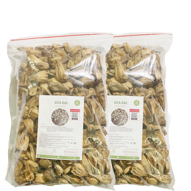Dứa dại khô thượng hạng JINDO 1kg hỗ trợ giải độ, vi_êm gan, sỏi thận