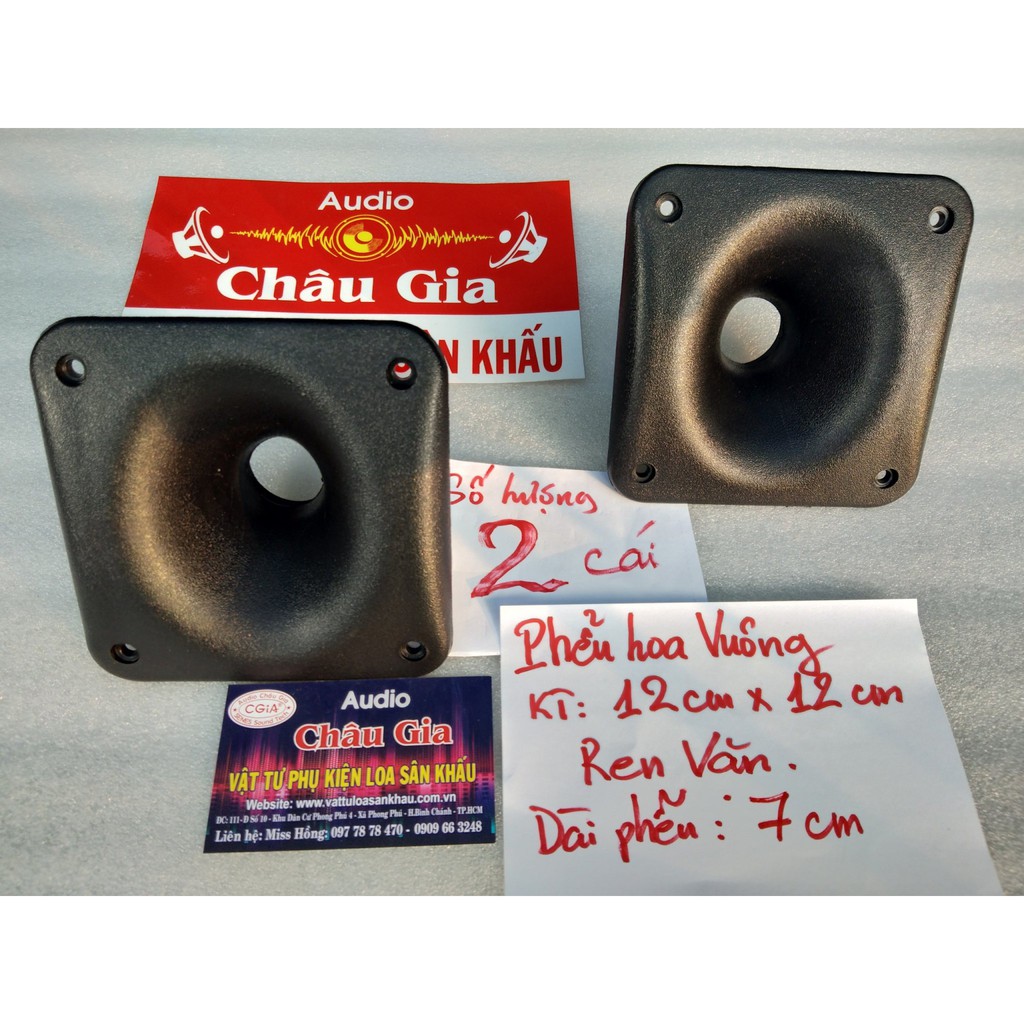 Đặc điểm kỹ thuật của Loa Treble 12cm