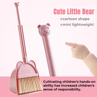 Set chổi và đồ hốt rác mini dẻo tiện lợi dành cho trẻ em (Có bán lẻ chổi)Children's cleaning toys