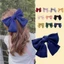Cột tóc kẹp tóc tiểu thư nơ to vải satin lụa handmade xinh xắn nhiều màu cho bạn nữ