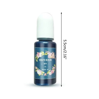 Flgo Set 10 Hộp Nhựa resin Đựng Sáp Màu Nhuộm Tiện Dụng