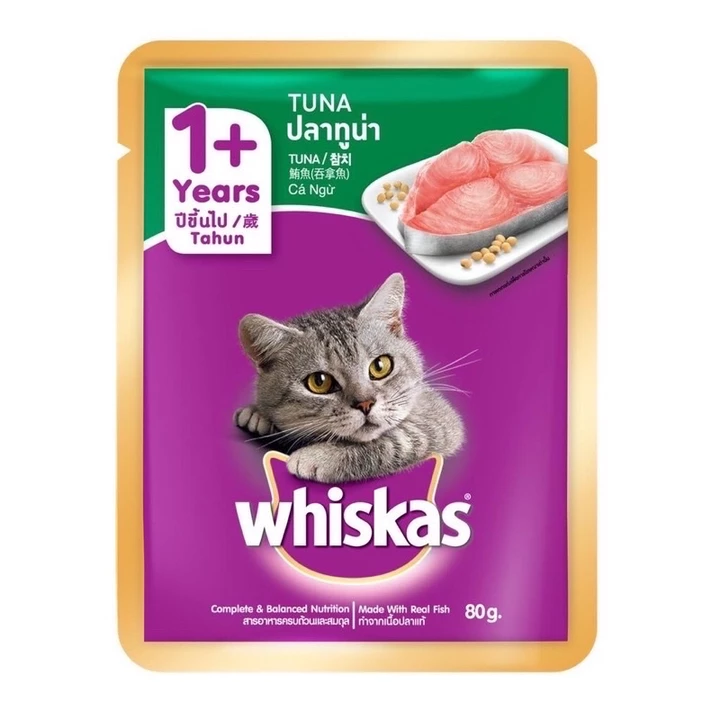 Cat Wet Food Whiskas – 80 g – 5