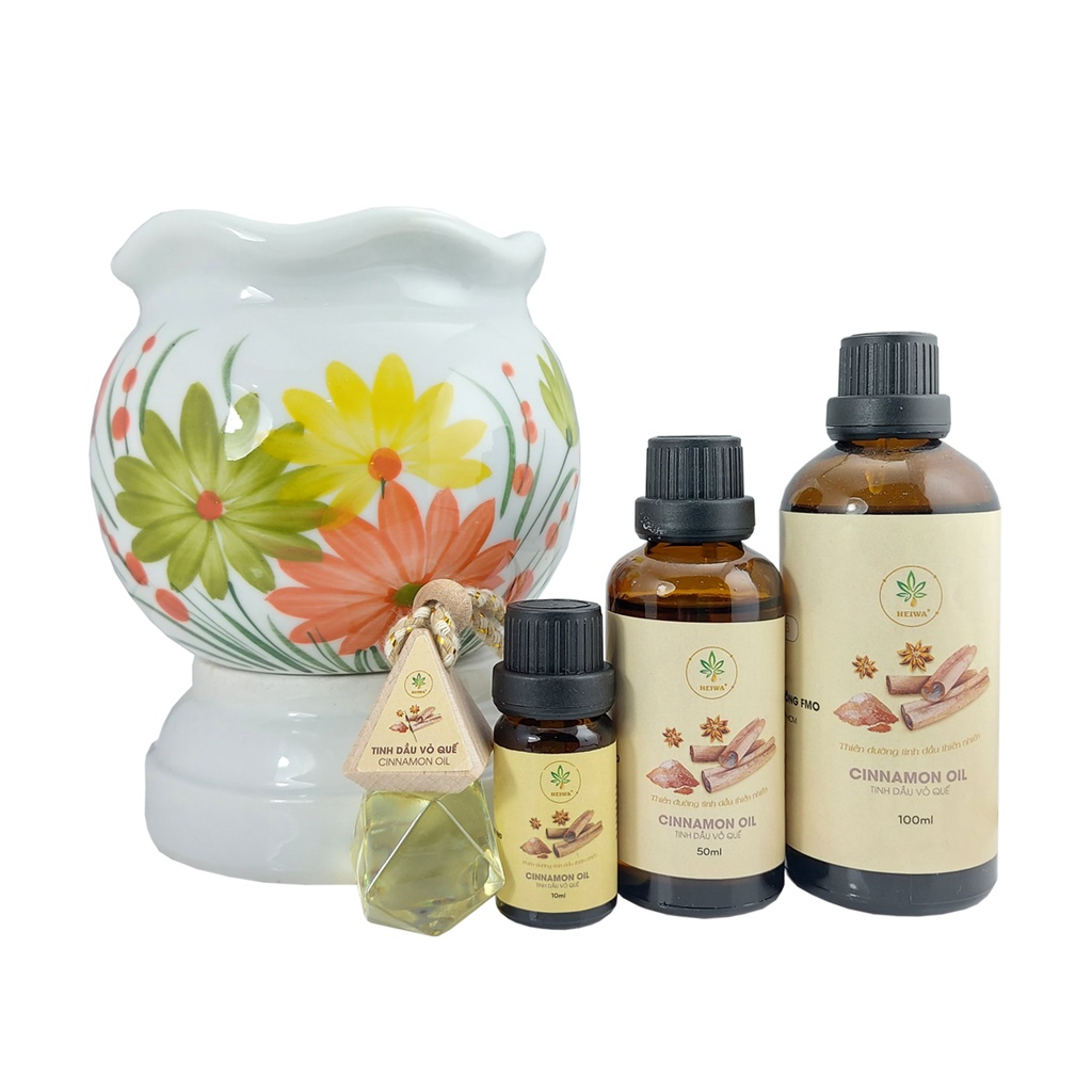 Mô tả Tinh dầu Quế 50ML thương hiệu HEIWA nhập khẩu Ấn Độ có giấy kiểm định đuổi muỗi, thơm phòng khử mùi cực tốt - 3