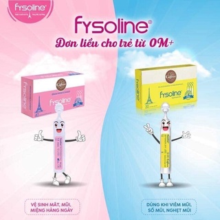 Nước Muối Sinh Lý Fysoline Gifrer Vệ Sinh Mắt Mũi Cho Bé