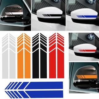 2 Chiếc Tự Động SUV Vinyl Đồ Họa Xe Dán Gương Chiếu Hậu Bên Decal Sọc Thân Xe Đề Can 15,3x2cm