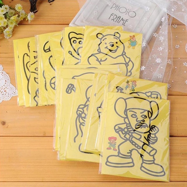 Set 2 tranh cát ( tặng kèm cát) cho bé