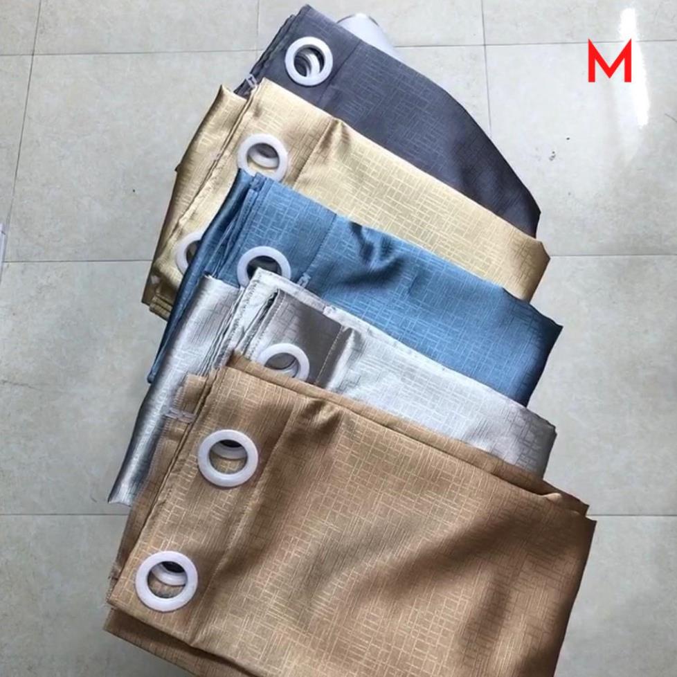 Rèm Gấm dệt 3 lớp Cao Cấp - Rèm cửa size VỪA- Chống nắng 95% (trang trí ...
