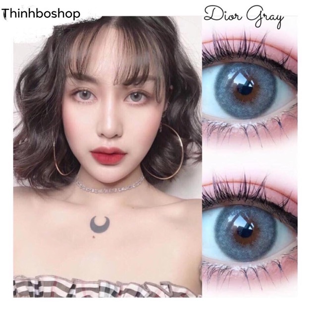 Kính áp tròng- lens đen + choco mẫu mới nhất 2022