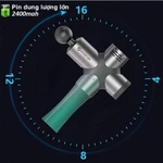 Máy massage cầm tay, Máy Massage Gun Booster PRO 3 – 6 đầu cắm – 4 tốc độ - Công suất 126W [High-end] - CHÍNH HÃNG — ảnh 4