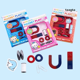 Tsogto set 10 Nam Châm Đồ Chơi Giáo Dục Chống Mài Mòn Dễ Sử Dụng Cho Bé