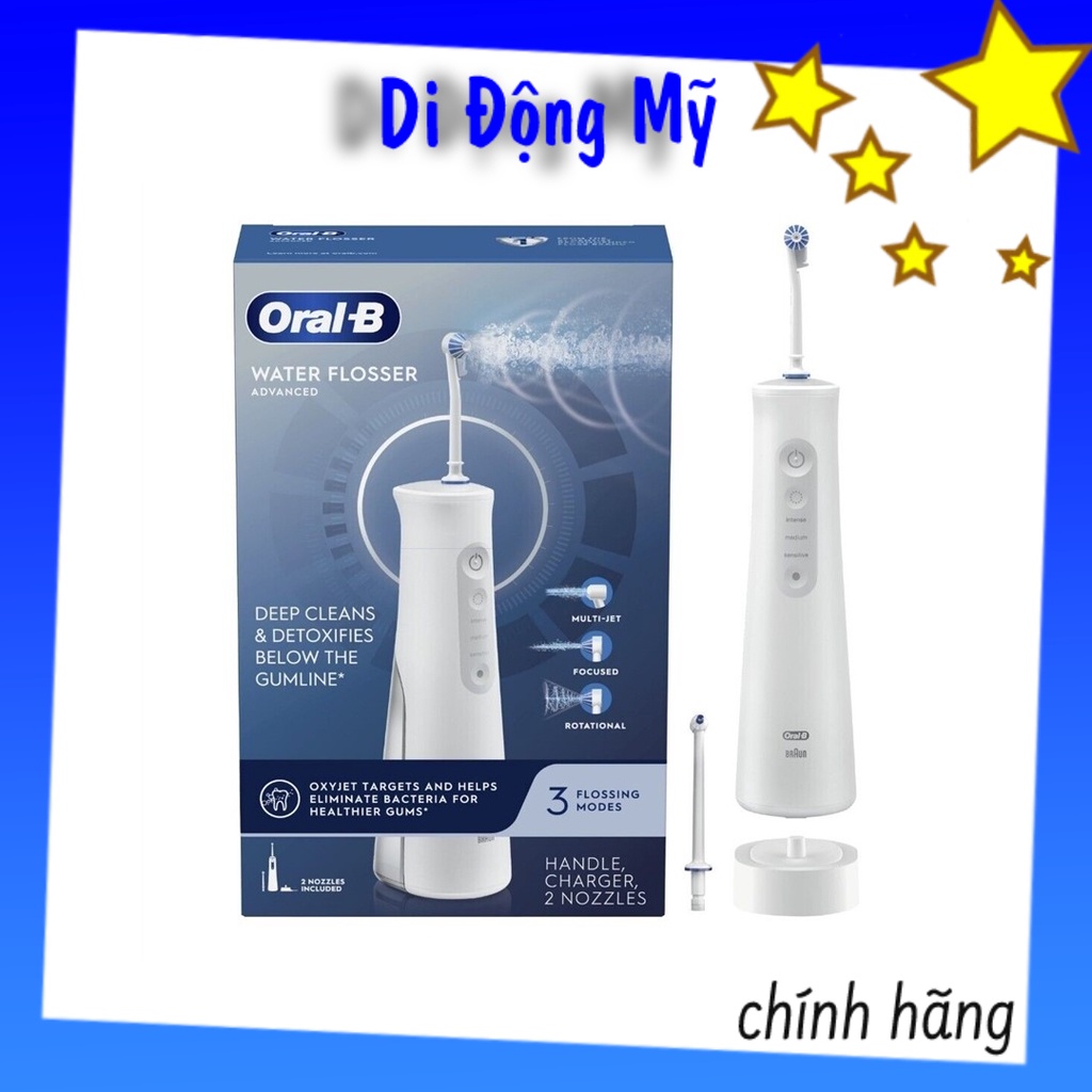 OralB Water Flosser Advanced Máy Tăm Nước OralB Waterjet Aquacare 6