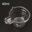 GODD 200 Miếng Trộn Cốc Nhựa Trong Suốt Dùng Một Lần Pha Chế Cốc Đựng Cho DIY Nhựa Epoxy Trang Sức Làm Nhựa