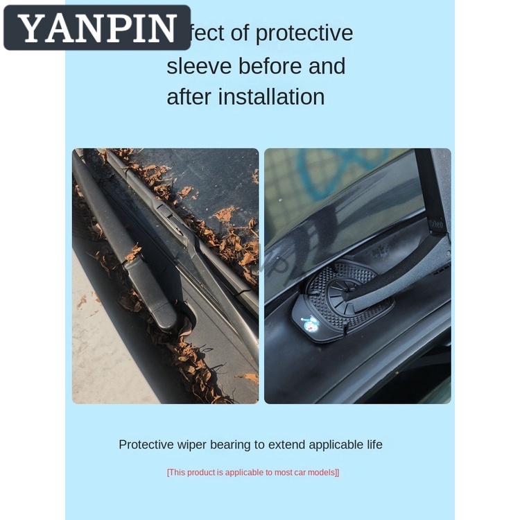Nissan Đệm Silicon Hình Chữ V Bảo Vệ Cần Gạt Nước Chống Bụi Thông Dụng Cho Xe Hơi X Trail Sunny March Juke Terra Almera Grand Llivina Navara Teana Skyline GRT Sentra Frontier Qashqai Note NV Neo Nismo Serena c27 Kicks