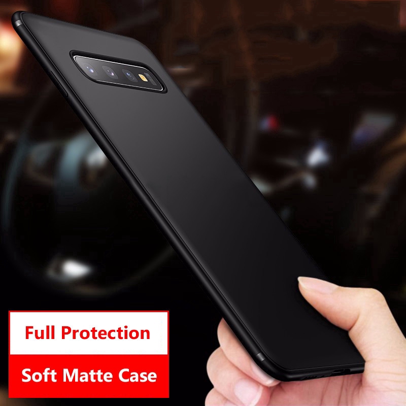 Ốp điện thoại silicone nhám siêu mỏng dành cho điện thoại For Samsung Galaxy S10 5G S10e S10 Plus