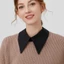 Áo Sơ Mi KANGN Cổ Giả Vintage Cotton Ren Quần Áo Phụ Kiện