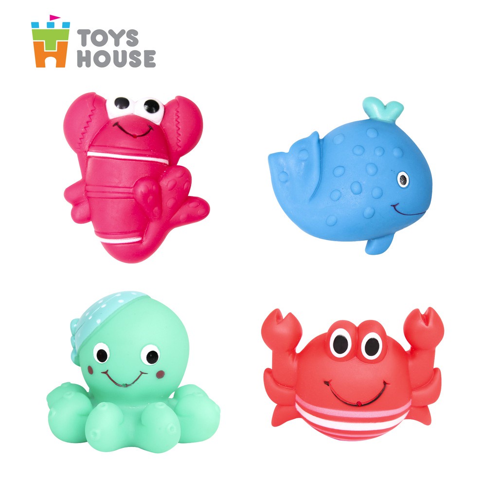 Ảnh Đồ chơi nhà tắm cho bé-set 2 món (random) sinh vật biển vô cùng dễ thương Toyshouse, hàng chính hãng 3